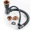 Мойка MELANA ProfLine 3.0/200, золото, врезная, прямоугольная, с коландером H6050G золото 2