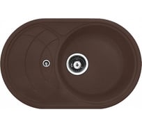 Кухонная мойка TOPZERO искусственный гранит Alla 780.500-93