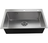 Кухонная мойка из нержавеющей стали FASHUN PROFI 680х450 мм 27M Комплект AS6845