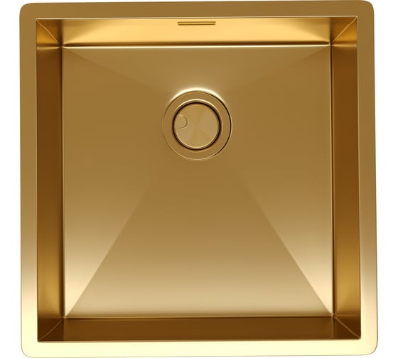 Мойка из нержавеющей стали AV Engineering Reflexion брашированное золото AVE440440GD