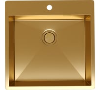 Мойка из нержавеющей стали AV Engineering Reflexion брашированное золото AVE4500500GD