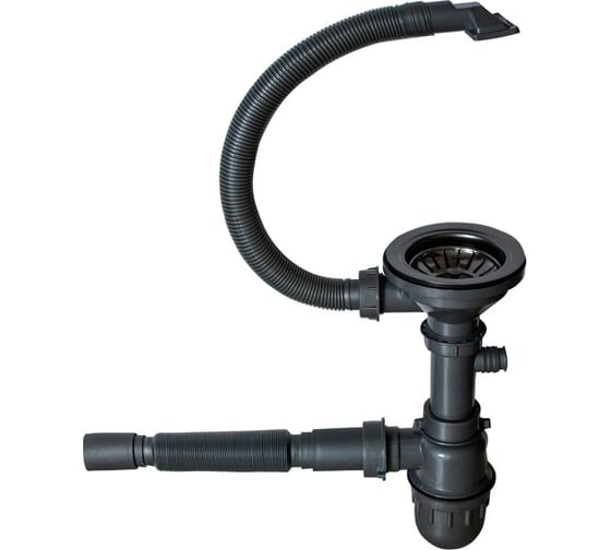 Мойка MIXLINE настольный монтаж 75x46 см, V2.0 ч, графит E 554164