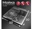 Мойка для кухни VIGRO (50х50см) сатин, сифон, коландер, дозатор, нержавеющая сталь VG-SS-5050-K 2