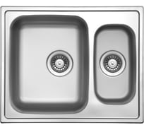 Кухонная мойка TOPZERO нержавеющая сталь LTL615.500.15.GT8K