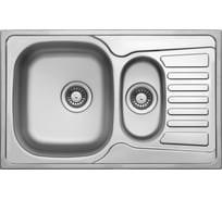 Кухонная мойка TOPZERO нержавеющая сталь COP780.480.15.GT8K