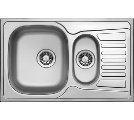 Кухонная мойка TOPZERO нержавеющая сталь COP780.480.15.GT8K