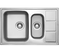 Кухонная мойка TOPZERO нержавеющая сталь LTL780.500.15GT8K