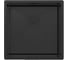 Мойка из нержавеющей стали Paulmark NEXT 44 UNI, матовый черный, 440x440мм, 1,2мм PM214444-MBN 1