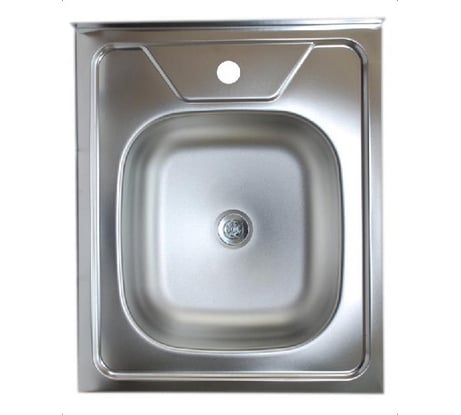 Мойка из нержавеющей стали Лидер 50х60 см, толщина 0.4 мм