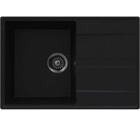 Кухонная мойка MAUNFELD Lacrima 750 черный MFQS-750B