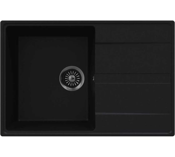 Кухонная мойка MAUNFELD Lacrima 750 черный MFQS-750B 1
