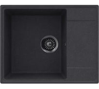 Кухонная мойка MAUNFELD Lacrima 605 темно-серый MFQS-605DGR