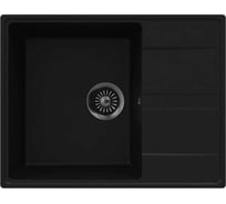 Кухонная мойка MAUNFELD Lacrima 650 черный MFQS-650B
