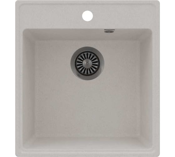 Кухонная мойка MAUNFELD Perla 460 кремовый MFQS-460W 1
