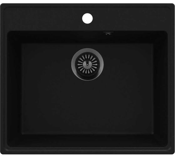 Кухонная мойка MAUNFELD Perla 580 черный MFQS-580B