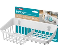 Подвесной держатель Econova Helper на присосках, 236х125х79 мм, белый 433227316