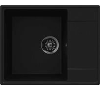 Кухонная мойка MAUNFELD Lacrima 605 черный MFQS-605B