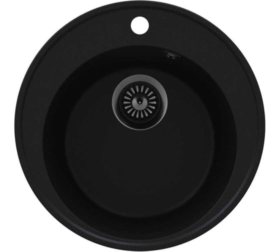 Кухонная мойка MAUNFELD Medusa 485 черный MFQS-485B