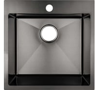 Мойка сварная VIDAGE VS-5050, 50x50x21.5 см, цвет черный, нерж сталь 1602002