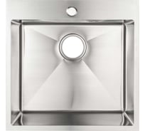 Мойка сварная VIDAGE VS-5050, 50x50x21.5 см, цвет сатин, нерж сталь 1602001