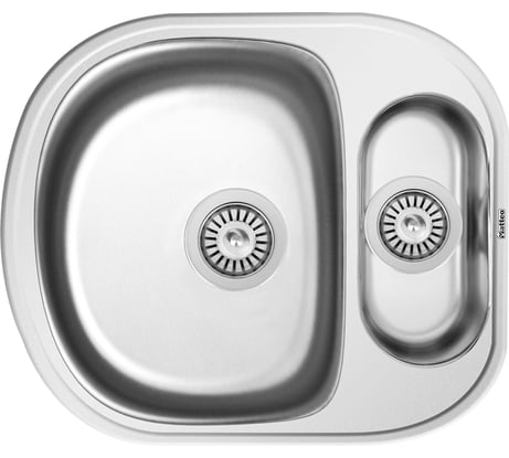 Врезная мойка MATTEO ARCIPELAGO нержавеющая сталь 6049