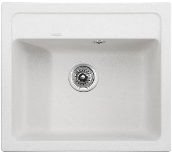 Кухонная мойка KAISER 570x500x200 White KGM-5750-W 1