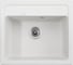 Кухонная мойка KAISER 570x500x200 White KGM-5750-W 1
