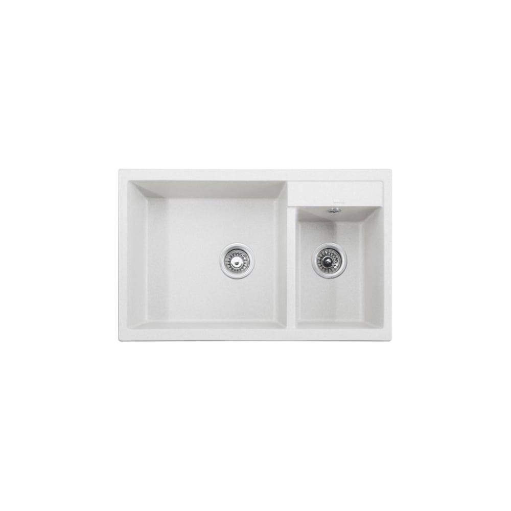 Кухонная мойка KAISER двойная 800x500x190 White KG2M-8050-W - выгодная ...