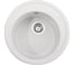 Кухонная мойка KAISER Ф510 White круглая KGM-510-W 1