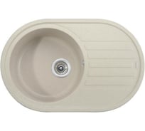 Кухонная мойка KAISER 780x500x220 Sand овальная KGM-7750-S