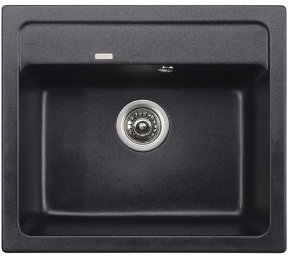 Кухонная мойка KAISER 570x500x200 Black Pearl KGM-5750-BP