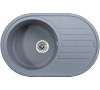 Кухонная мойка KAISER 780x500x220 Grey овальная KGM-7750-G