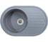Кухонная мойка KAISER 780x500x220 Grey овальная KGM-7750-G 1