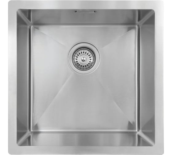 Кухонная мойка KAISER 440x440x200, 1.2 мм, Silver KSM-4444