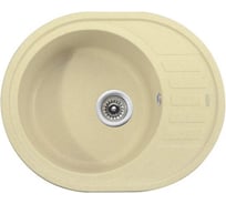 Кухонная мойка KAISER 620x500x220 Jasmine овальная KGMO-6250-J