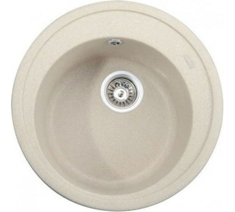 Кухонная мойка KAISER Ф510 Sand круглая KGM-510-S