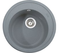 Кухонная мойка KAISER Ф490 Grey круглая KGM-490-G