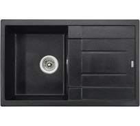 Кухонная мойка KAISER 780x500x190 Black Pearl KGM-7850-BP