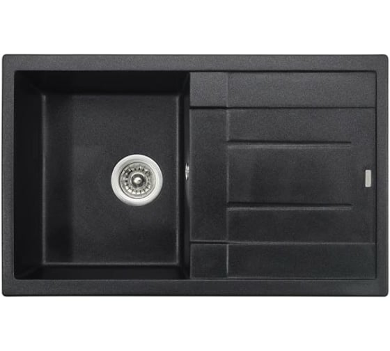 Кухонная мойка KAISER 780x500x190 Black Pearl KGM-7850-BP