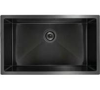 Кухонная мойка KAISER 740x440x200 1.2 мм/Black Grafit KSM-7445
