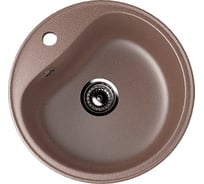 Кухонная мойка ULGRAN U-100 терракот U-100-307
