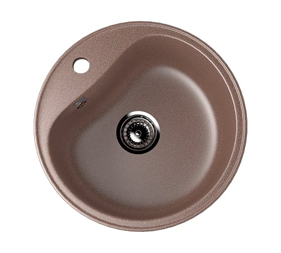 Кухонная мойка ULGRAN U-100 терракот U-100-307 1
