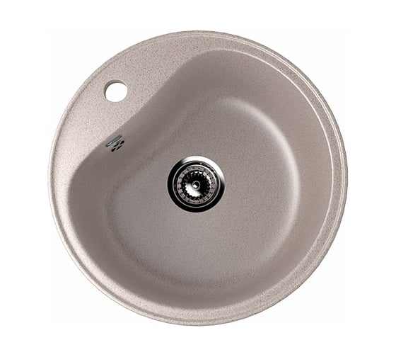 Кухонная мойка ULGRAN U-100 песочный U-100-302 1