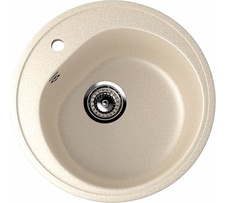 Кухонная мойка ULGRAN U-101 бежевый U-101-328