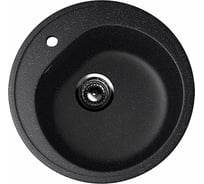 Кухонная мойка ULGRAN U-101 черный U-101-308