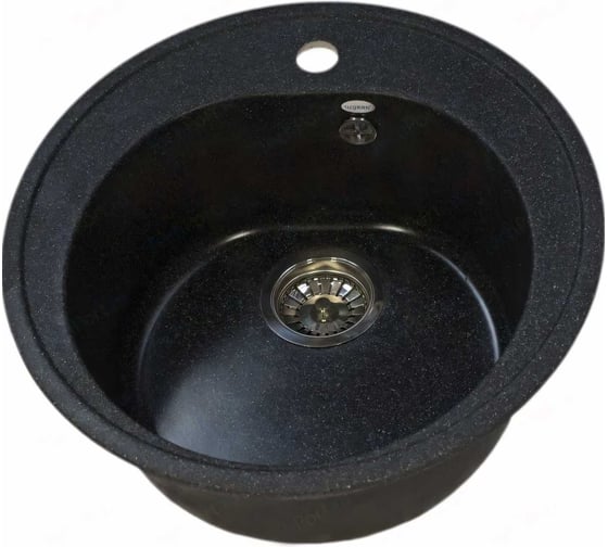Кухонная мойка ULGRAN U-101 черный U-101-308