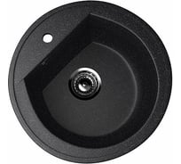 Кухонная мойка ULGRAN U-103 черный U-103-308