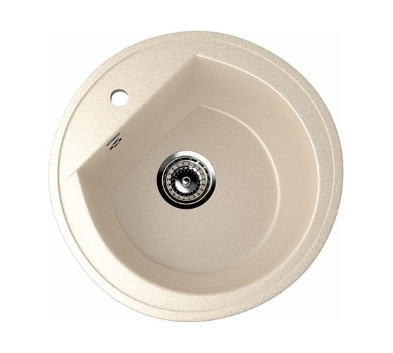Кухонная мойка ULGRAN U-103 бежевый U-103-328 1