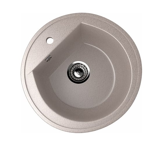 Кухонная мойка ULGRAN U-103 песочный U-103-302