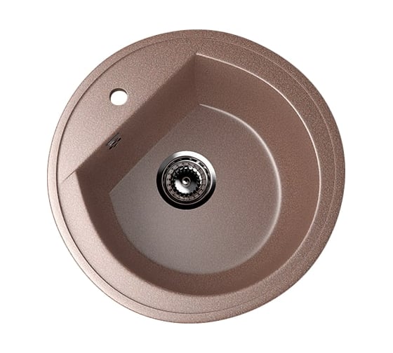 Кухонная мойка ULGRAN U-103 терракот U-103-307